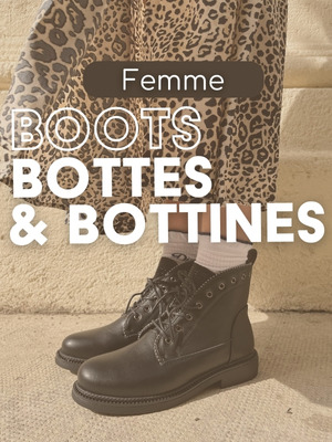 bottes et bottines femme